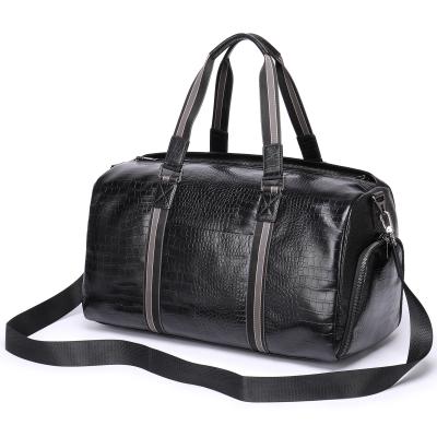 China Cowhide Leather Handbags Man Fast Style Durable Customized Genuine Leather Bags Guangzhou Handmade Men Nipple Duffel Bag for sale