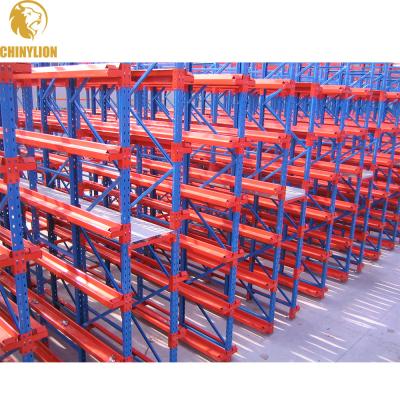 China Corrosion Protection Warehouse Storage Space Saving Rack Shelving Drive In And Drive By Pallet Racking System for sale