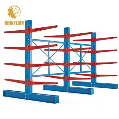 China Corrosion Protection Pipe Rack Rack Plywood Cantilever Racking System for sale