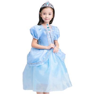 China Breathable Princess Costume For Kids Halloween Girls Cosplay Costume Up Puffy Dress Girls Breath Sleeves Dresses Kids Fancy Dress for sale