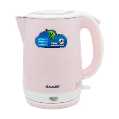 China Yousdas Customized Electric Tea Kettle 360 ​​Degree Base 360 ​​Degree Rotation Hotel Rotation 1.8L for sale