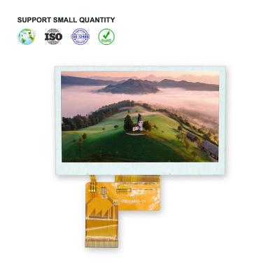 China IPS 4.3 inch 800*480 RGB lcd panel MIPI resolution 40pins IPS interface 4 inch TFT LCD module for sale