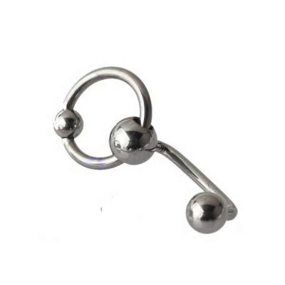 China Fashion G23 Titanium Barbell Genital Piercing Captive Ring for sale