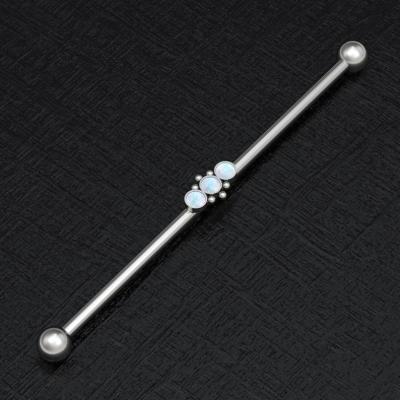 China FASHIONABLE Titanium G23 Barbell 14g Implant Industrial Grade Straight Barbell Perforation for sale