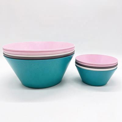 China Sustainable GRS Certificated Eco Friendly RPET Salad Bowl LOGO Can Be Customized for sale