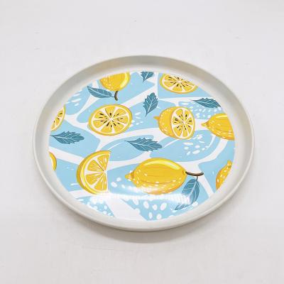 China Sustainable GRS Certificated Eco Friendly Rpet Tableware Dish LOGO Can Be Customized for sale