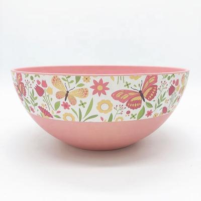 China Salad Bowl Dinnerware Sustainable Bamboo Tableware for sale