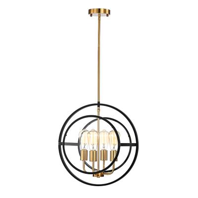 China Northern Europe Modern New Products Iron Chandelier Living Room Lamps Dining Room Chandelier Home Decor Bar Cafe for sale