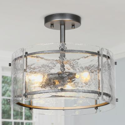 China Designer Modern Decorative Glass Lamp Shade Luxury Diode Ceiling Lighting Lamps For Bedroom for sale