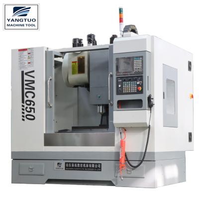 China Garment shops good quality factory directly small vertical machining center cnc vmc650 cnc machining center for sale