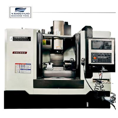 China Machinery Repairs Workshop CNC Vertical Machining Center Used Fanuc Control VMC850 Mini-CNC-5-Axis 5 Axis CNC Machining Center for sale