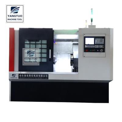 China Building material stores tilt bed cnc lathe benchtop cnc lathe TCK6340 for sale