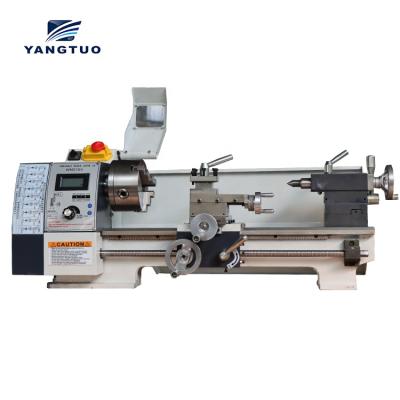 China Hotels Mini Lathe WM210V Automatic Mechanical Metal Lathe Machine Mini for sale