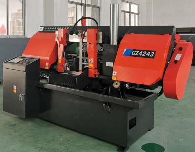 China Horizontal Sawing Equipment Metal Strip Metal Cutting Band Saw Taiwan Industrial GZ4243 Sawing Machine for sale