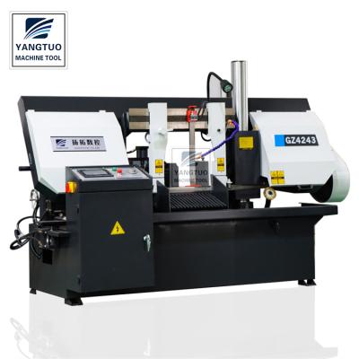 China Industrial Miter Metal Cutting Machine GZ4243 Horizontal Metal Cutter Band Saw Band Saw Machine For Sale for sale