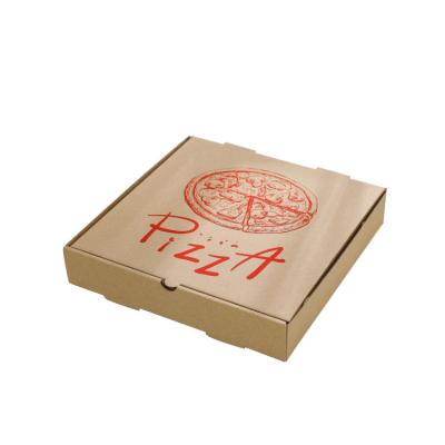 China 16 Inch Biodegradable Eco Friendly Wholesale Reusable Cardboard Custom Printed Cheap Corrugated Paper Packaging Pizza Box for sale