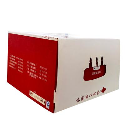 China Recycled Materials Wholesale Fashion Packaging Custom Biodegradable Clear Wedding Paper Birthday Cake Boxes With PVC Window for sale