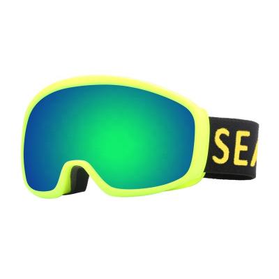 China Wholesale Snow Ski Goggles Glass Snowboard Kids Anti UV Fog Protection SKI Ski Goggles Sports Support Custom for sale