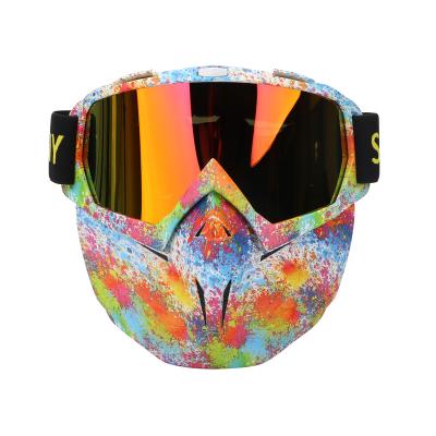 China Wholesale 2021Custom Logo Motorcycle Goggles Racing Sports Polarized Motocross Protective Eyewear Fog/windproof/uv/Eyewear Protector for sale