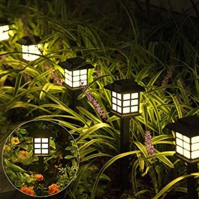 China Solar Yard Garden Path Walkway Lights Outdoor Pathway Lights Waterproof for Patio Yard Landscape Driveway for sale