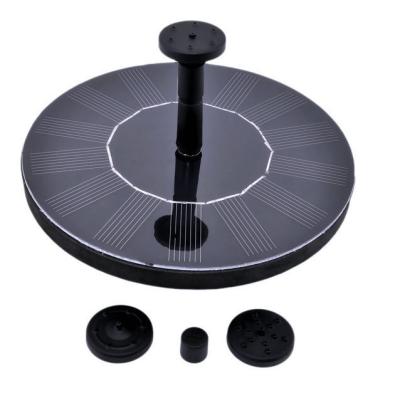 China Garden Minimalist Solar Solar Outdoor Household Yard Fountain Water Fountain 7V 1.4W Small Fountain Pump for sale