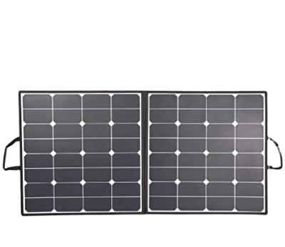 China WINXU 100W 18V 12V Solar Panel Foldable Power Bank Sunpower Solar Battery for Camping Van Laptop Car Boat Battery 280*400*25mm/Customized for sale