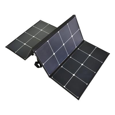 China Monocrystalline silicon made in China Solar Battery Folding Pack Portable Solar Panel Charger Bag Outdoor Power Supply 50w 100w 120w 150w 200w for sale