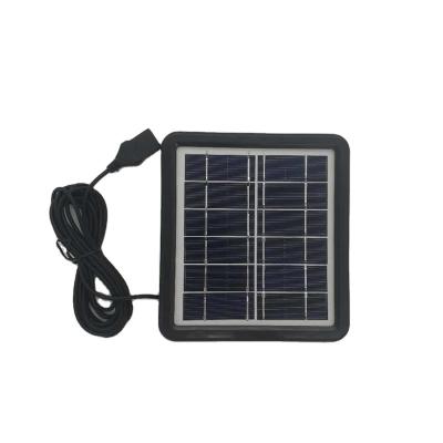 China 6bb WX-SP04 Solar Power Panel 2W Outdoor Power Backup Electronic Power Supply for sale