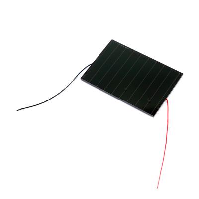 China Torch High Efficiency Amorphous Silicon Solar Cell Panels For Indoor Use Glass 70*55mm for sale