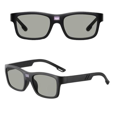 China Fashion Sunglasses Solar Power Sensor Color Changing Sunglass Smart Lenses for sale