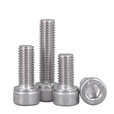 China DIN912 Allen 304 HEX Socket Screw Stainless Steel Thread Cylinder Head Allen Bolt Hex Socket Cap Fine Screw Bolt for sale