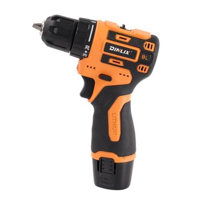 China DINLIX 12V Brushless Electric Impact Drill with Dinlix Quality Cordless Impact Drill, Torquer Impact Drill 5504 for sale