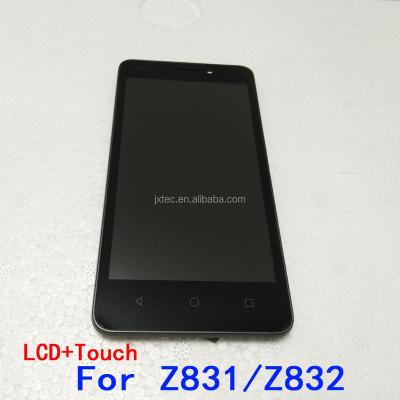 China Cell Phone LCD Display Screen With Touch Digitizer Assembly For ZTE Blade Z831 Z832 J831 & 832 for sale