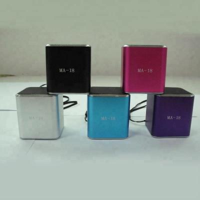 China MA-18 mini portable mini speakers for mobile phones for sale