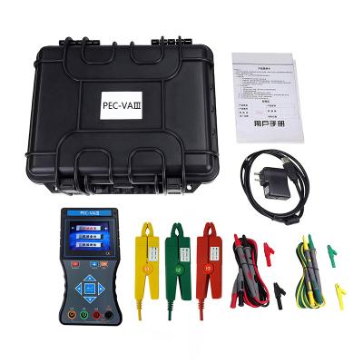 China Low Power Consumption PEC - VA3 With Current Clamp Digital Continuity Ranging Clamp Meter True RMS Voltage Current Tester for sale