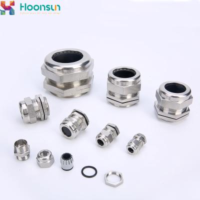 China Waterproof brass cable gland firmly customized atex metal stainless steel cable glands ip68 m20 pg7 gasket piece cable gland 4mm for sale