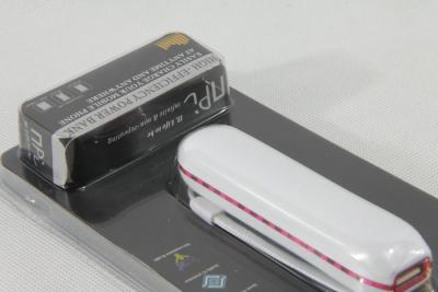 Cina La Banca portatile 2600mah di potere dello ione del litio per il iPhone/telefoni cellulari di Sansung/HTC in vendita