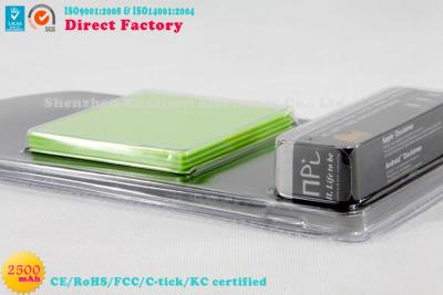 China Mini Cookie Super Slim Gift Power Bank 2600mah 3D Full Color Printing Portable Power Banks for sale