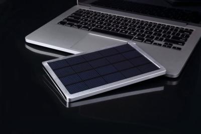 China 10000mAh Portable Solar Power Bank , Mini Solar Power Phone Charger for Smartphone for sale