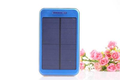 China Rechargeable Waterproof  Portable Solar Power Bank / Solar Power Phone Charger for sale