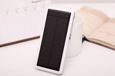 China 12800mah Portable Solar Power Bank for Mobile Phone / Tablets with Li-Polymer Battery for sale