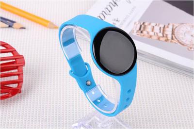 China Colorful Waterproof Bluetooth Health Smart Bracelet /  Wristband 0.68 Inch LED Screen for sale