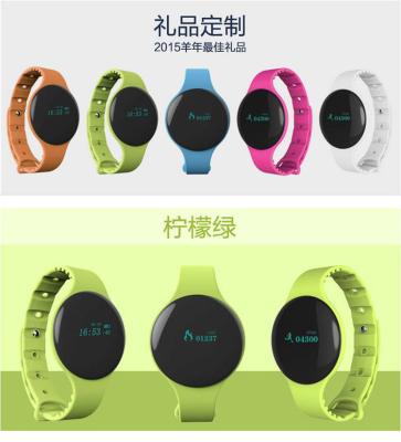 Cina orologio astuto del telefono del braccialetto di attività di sport di Bluetooth del silicone Anti-perso con l'esposizione di identificazione chiamata in vendita