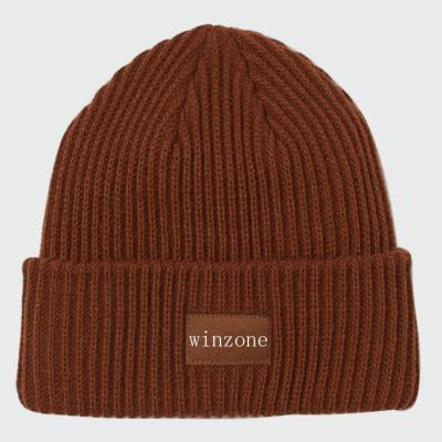 China COMMON Custom Your Own Brand Colored 100% Cotton Beanies for sale