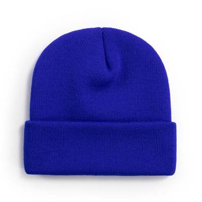 China COMMON Fashion Men's Colorful Fisherman Beanies Women Acrylic Knit Blue Trawler Beanie Hat Warm Winter Hats Caps for sale