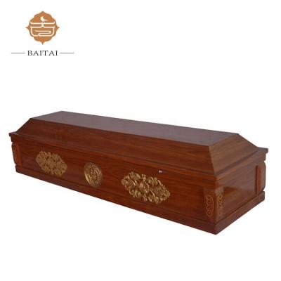 China Good Price American Style MDF Casket With Handles And Liner For Furniture Use for sale