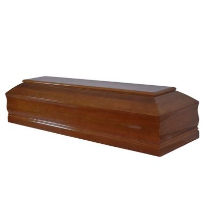 China European Style Germany Style Standard Carving Solid Wood Casket for sale