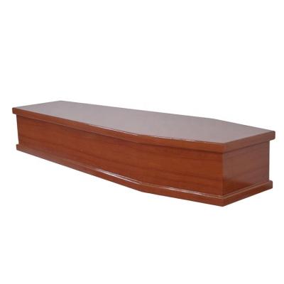 China Simple Cheap European Style Made European Style MDF Casket With Interiou for sale