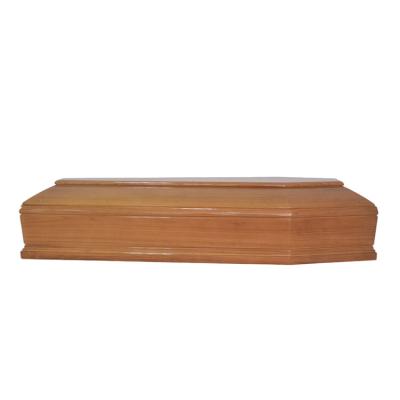 China European Style High Gloss Finished Wooden Casket With Carving Pattern for sale