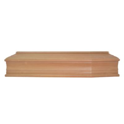 China European Style Adult Burial Wooden Coffin For The Dead for sale